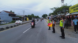 Polres Indramayu Intensifkan Pengaturan Lalu Lintas Untuk Arus Balik Lebaran