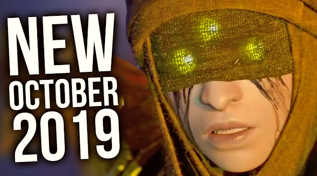 Check out the top games to be released in October 2019