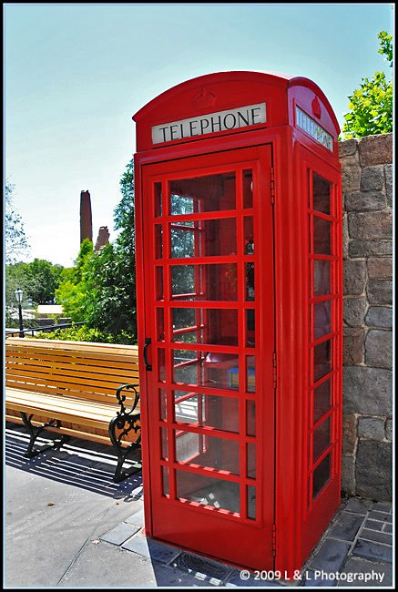 phone booth. Red phone booth - Canadian