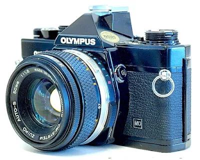 Olympus OM-2n, Right side front