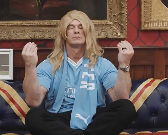 John Cena stars in bizarre Man City pre-season tour video with Erling Haaland