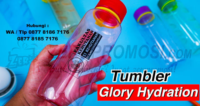 Souvenir Promosi Botol Minum Glory Hydration, Jual Botol Minum, Souvenir Tumbler Glory