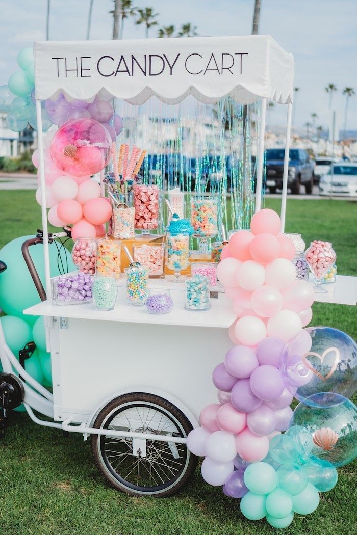 Candy cart ideas for a graduation party