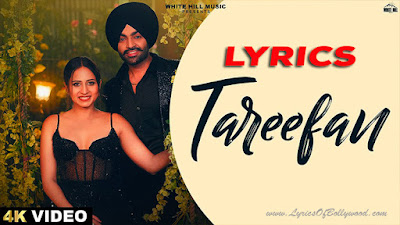 Tareefan Song Lyrics | Jordan Sandhu | Mehar Vaani | Sidhus Of Southall