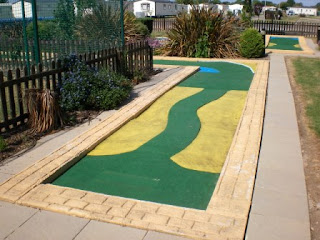 Miniature Golf at North Shore Holiday Centre and Caravan Park in Skegness