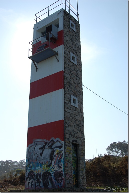 Faro de Perillo este es el tercero que hay en Oleiros.