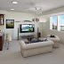 Elegant white living room and kitchen interior designs for more stylishly home