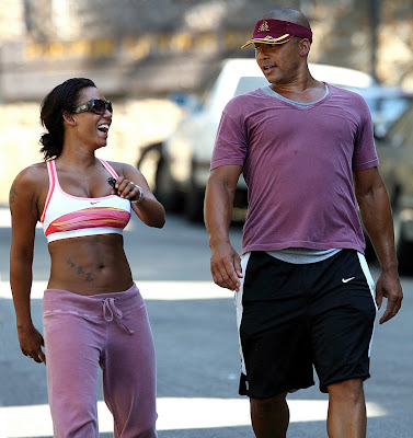 Mel B., Work out