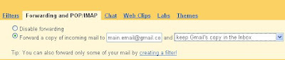 Gmail Forwarding and POP/IMAP