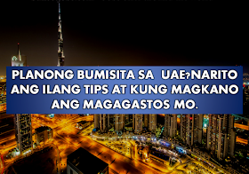 If you are planning to invite your families for a little longer duration of stay, a 3 months visit visa is really good option which can meet your requirements.  Narito ang ilang ideya kung magkano ang magiging budget mo kapag gusto mong pumunta sa UAE sa pamamagitan ng visit visa.