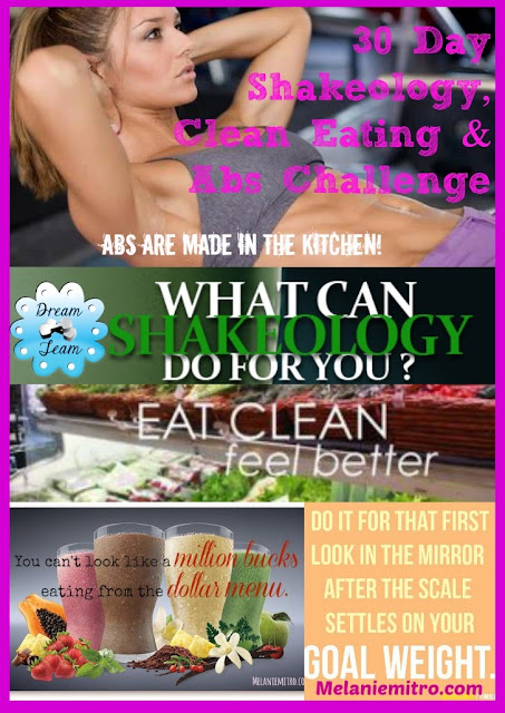 30 Day Shakeology, Clean Eating and Abs Challenge, Join Now.