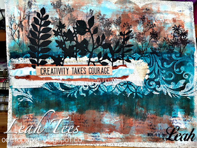 Leah Tees, Ode to Paper, Art Journal