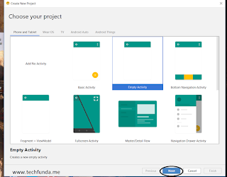 steps to make app in android studio