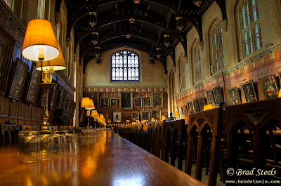 Sala Grande di Hogwarts, Christ Church di Oxford