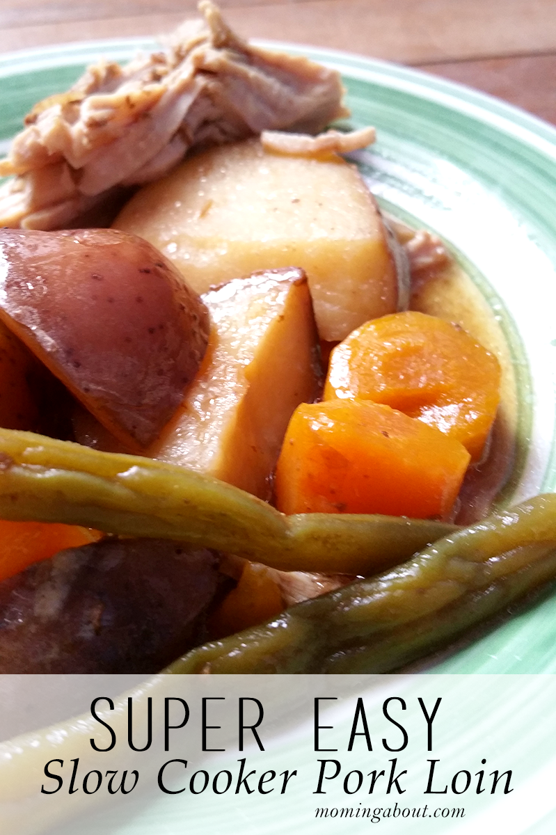 Simple 3 Ingredient Slow Cooker Pork