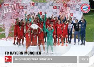 Topps NOW Bundesliga 2018-2019 FC Bayern München Set