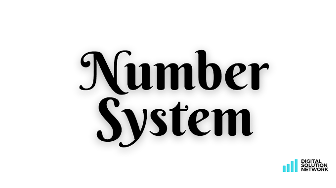 Number System Notes ( Binary number system,Decimal number system,  Octal number system,Hexadecimal number system )