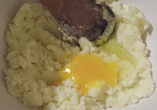 Creaming Eggs into Butter and Sugar