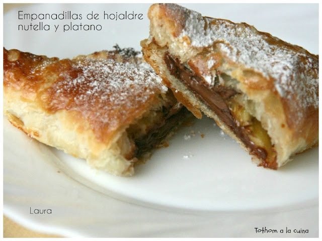 empanadillas de chocolate