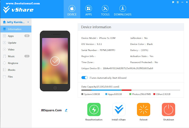 telecharger vshare ios