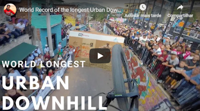 O mais longo percurso de Urban Downhill do Mundo