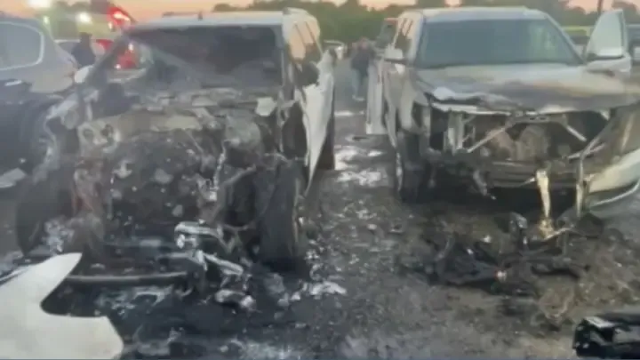 DEVELOPING: Five Cars Rented by Biden’s Secret Service in Nantucket Burst Into Flames (VIDEO)