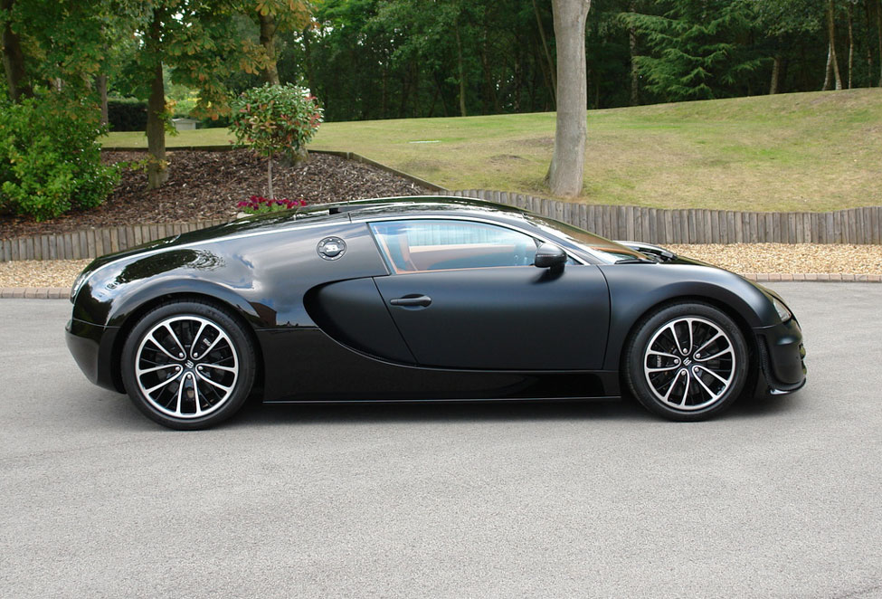 Black Bugatti Veyron Super Pictures