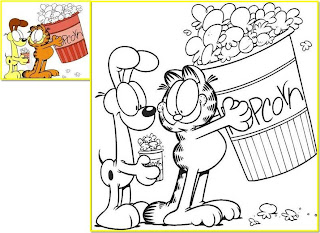 Garfield Coloring Pages