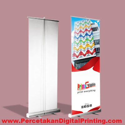 Contoh Desain ROLL UP BANNER Dari Percetakan Digital Printing Terdekat