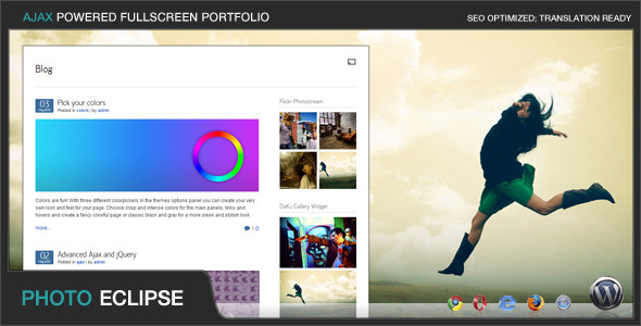 PhotoEclipse - Ajax Powered Portfolio WP Theme - Portfolio Creative