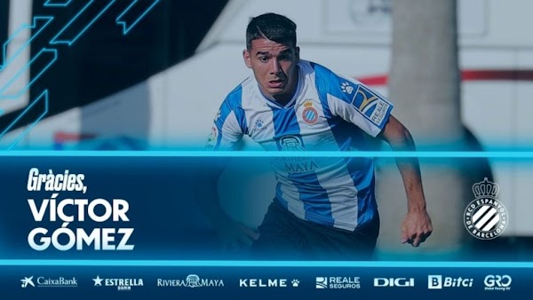 Oficial: El Espanyol cede a Víctor Gómez al Sporting de Braga