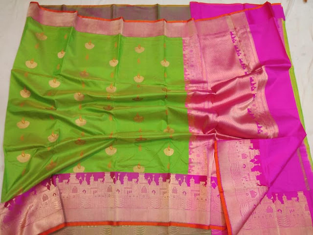 katan silk saree 