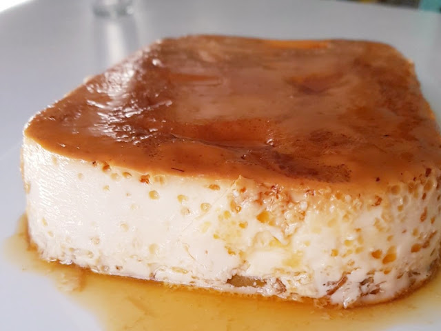 FLAN CASERO DE MANZANAS