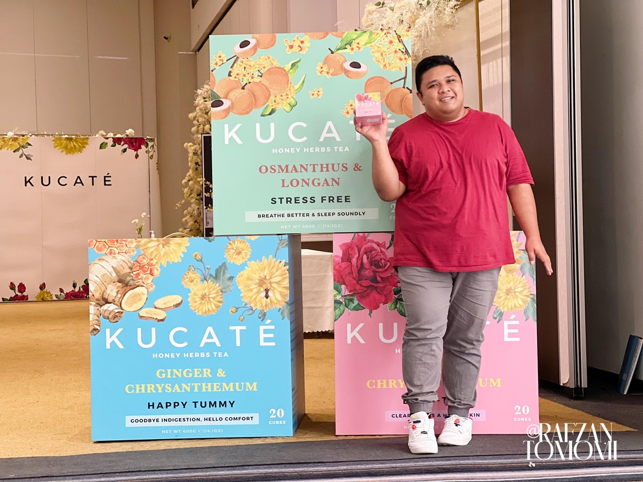 KUCATÉ Grand Launching  - Produk Teh Herba Berbentuk Kiub KUCATÉ Terjual Lebih RM10 Juta Dalam Masa 8 Bulan