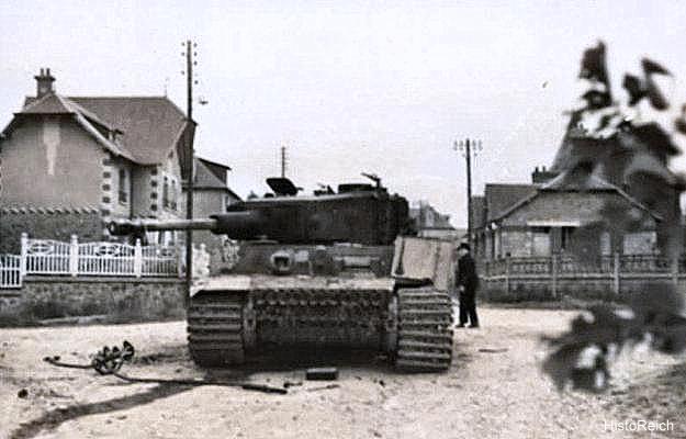 Tiger du SS-Oberscharführer Hans Swoboda