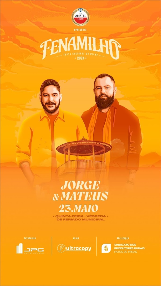 23/05/2024 Show de Jorge e Mateus em Patos de Minas [Parque de Exposições]