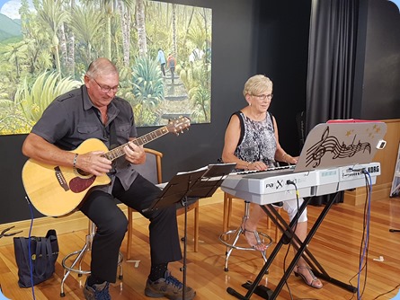 Our evening band music was provided by Jan and Kevin Johnston. They certainly know how to get the residents and Club members on their feet and dancing!.