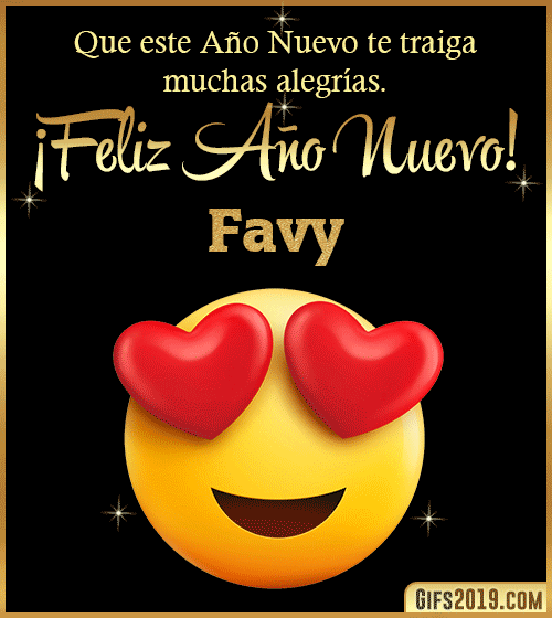 Gif animado feliz año nuevo favy
