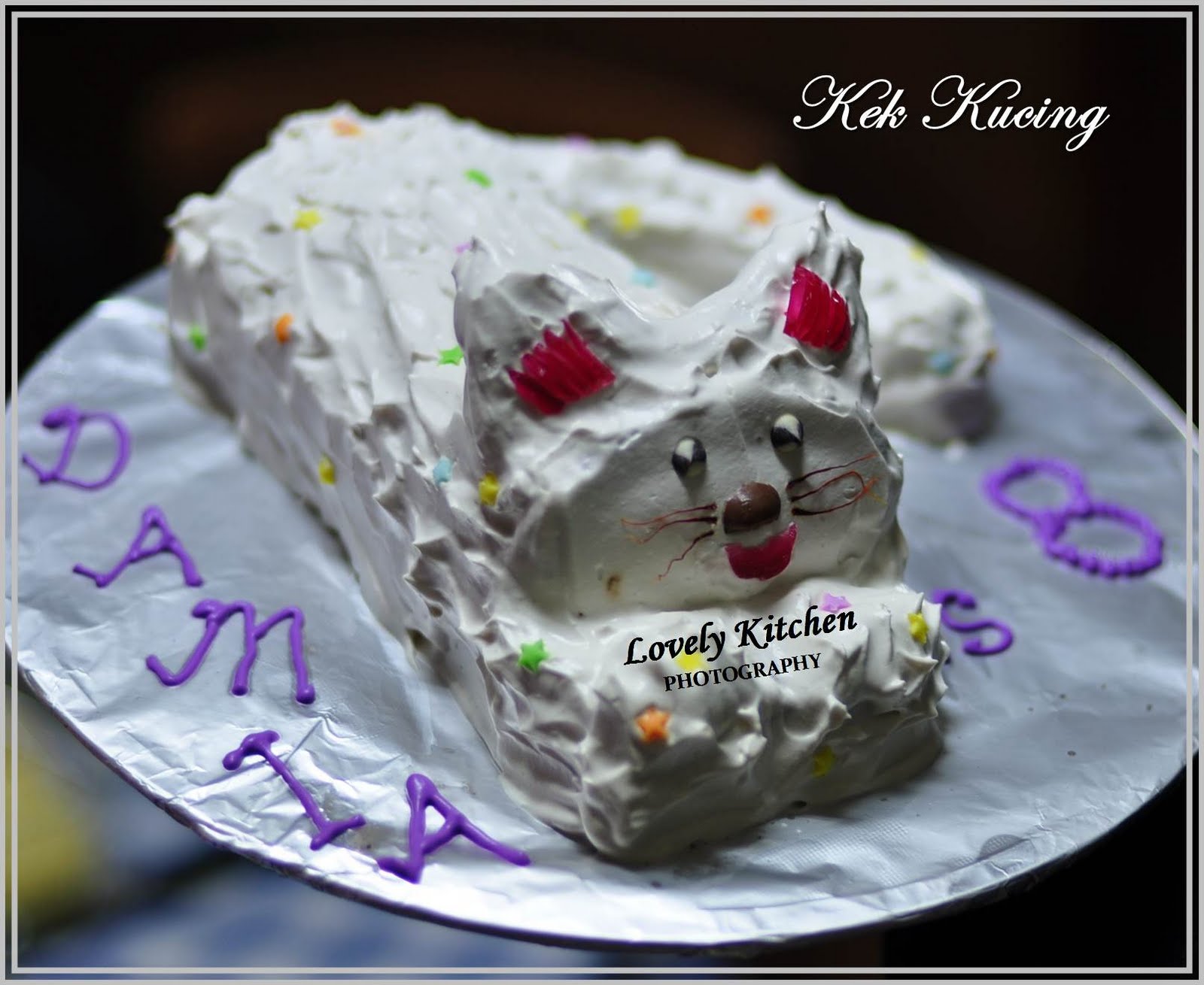 E-NA LOVELY KITCHEN ^_^: :-> Kek Kucing Miaw! Miaw!