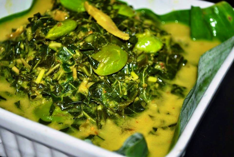 Makan Minum Best: RESEPI PUCUK UBI MASAK LEMAK TEMPOYAK PETAI