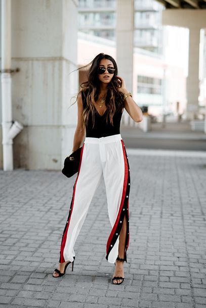 pantaloni della tuta outfit pantaloni della tuta come abbinare i pantaloni della tuta joggers pants how to wear joggers pants how to wear track pants outfits track pants  outfit primavera 2020 mariafelicia magno fashion blogger fashion blogger italiane fashion bloggers Italy colorblock by felym