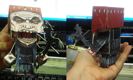 The Witcher 2 Dethmold Papercraft