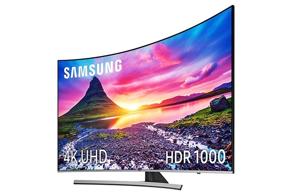 Samsung 55NU8505: panel curvo 4K de 55'' con control por voz vía One Remote Control Premium