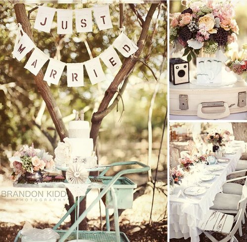 So you want a vintage wedding but when it comes to the theme 