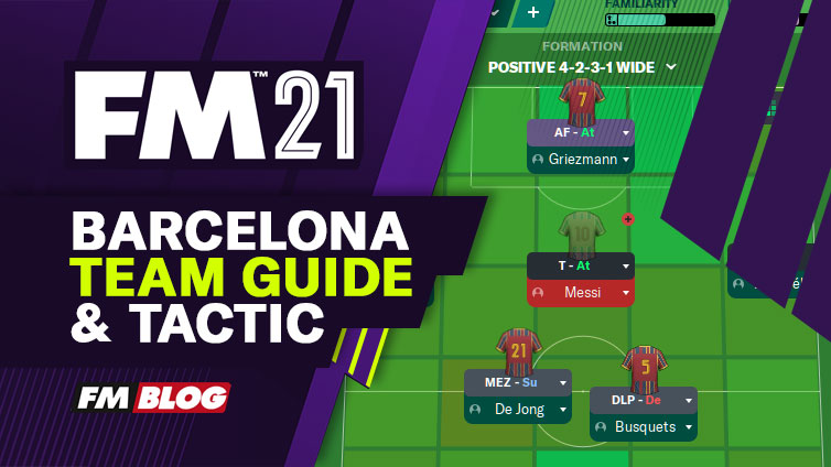 Football Manager 2021 Barcelona | Team Guide | Tactic ...