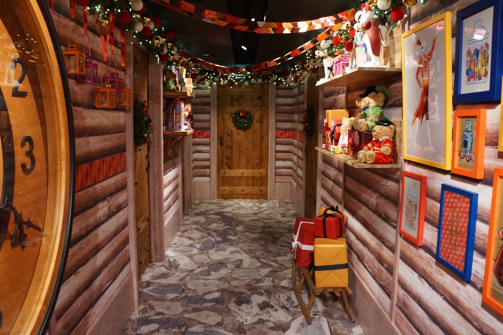 harrods christmas grotto 2015 waiting area for santa