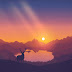 Lakeside Sunset wallpaper engine download free