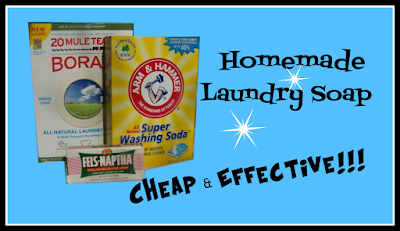 Homemade Laundry Soap