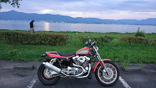 スポーツスター,がるーだ,ターコイズ,ダートラ,883R,sportster,xl1200c