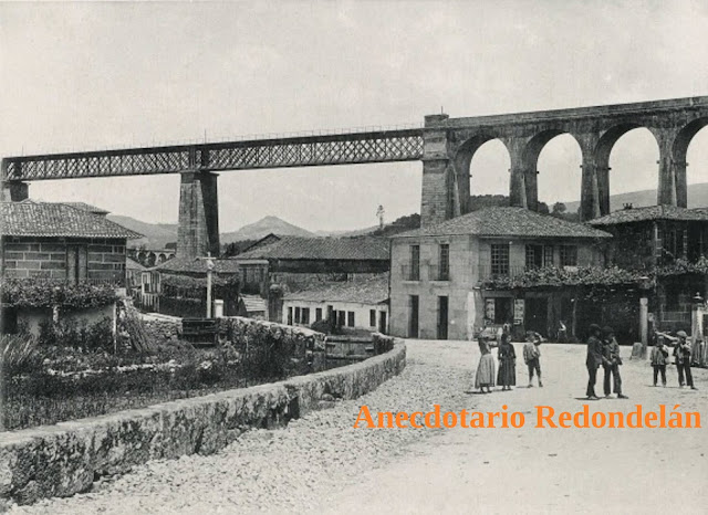 1892 Redondela entrada al pueblo-BNE